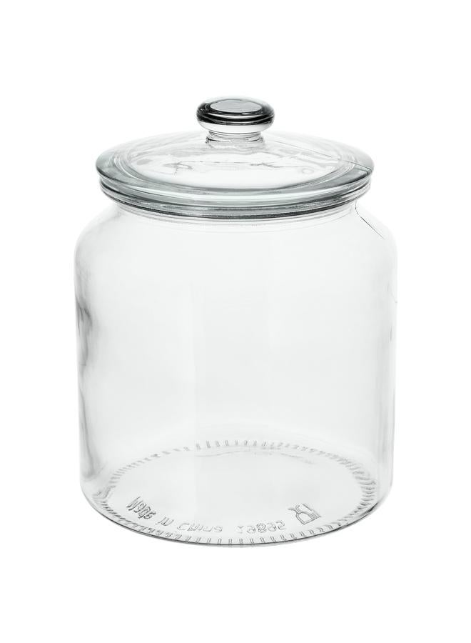 Zaboon Jar with lid, clear glass, 1.9 l - Image 1