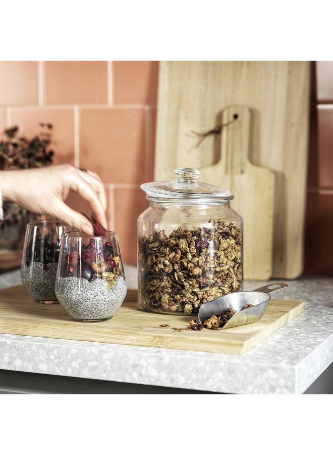 Zaboon Jar with lid, clear glass, 1.9 l - Image 4