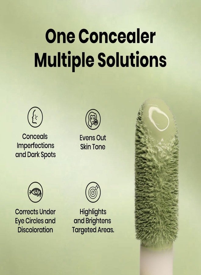 Recode Concealer comes with Natural Matte Finish & Blendable High Coverage Formula, Waterproof & Lightweight, Shade 07 Green, 6ml - Image 3