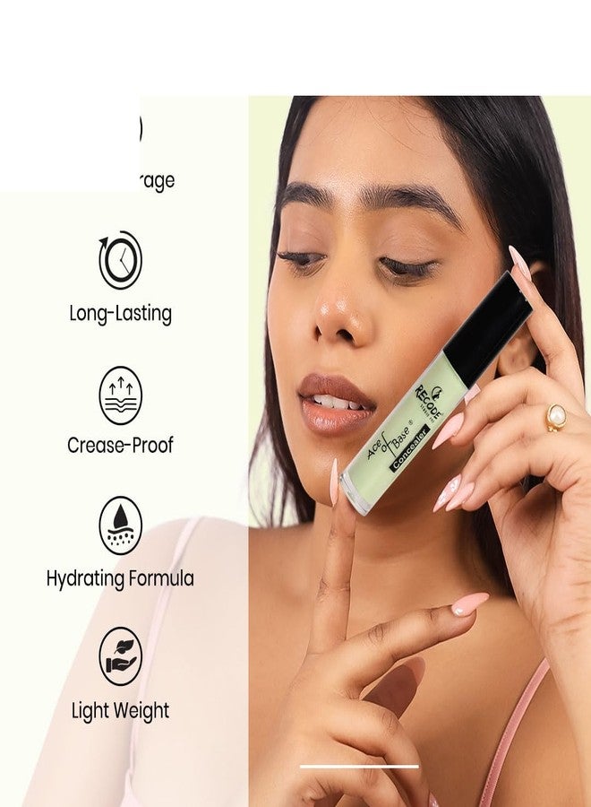 Recode Concealer comes with Natural Matte Finish & Blendable High Coverage Formula, Waterproof & Lightweight, Shade 07 Green, 6ml - Image 4