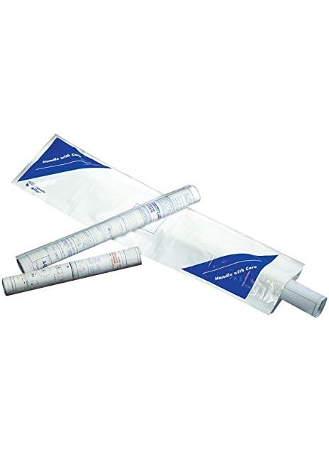 Alvin Alvin Blueprint Shipping Bag SelfSealing and Tear Resistant  13 x 46 Inches 