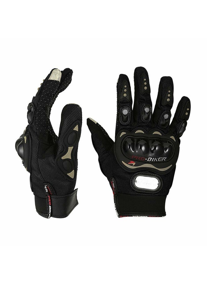 Loquat 2-Piece Touch Screen Motorcycle Riding Gloves - Image 3