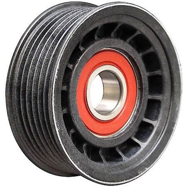 Dayco 89015 6-Groove Flanged Tensioner & Idler Pulley, 70MM Diameter x 28.3MM Width x 12MM Shaft - Image 3