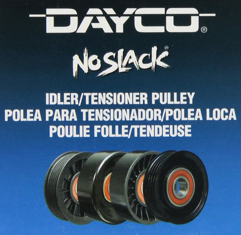 Dayco 89015 6-Groove Flanged Tensioner & Idler Pulley, 70MM Diameter x 28.3MM Width x 12MM Shaft - Image 2