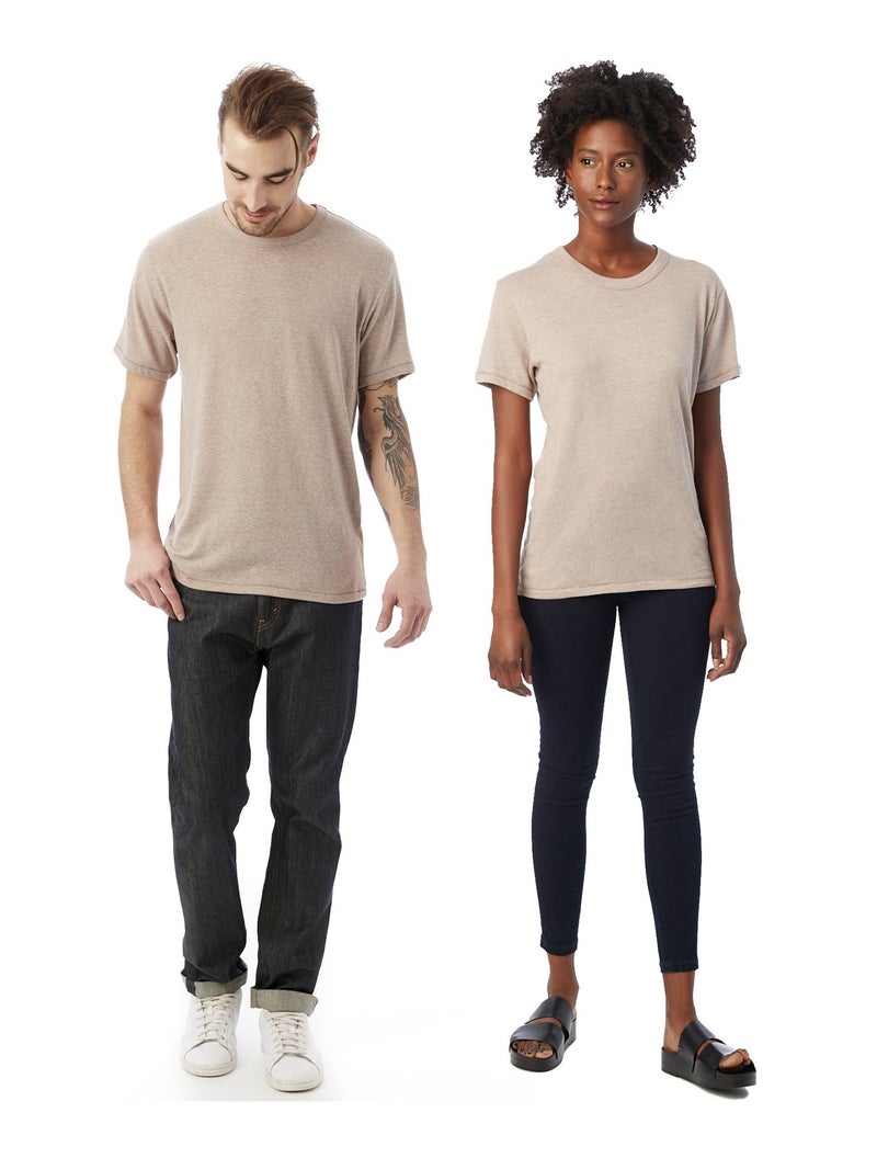 Alternative Men's The Keeper T-Shirt, Vintage Stone, Large - Image 1