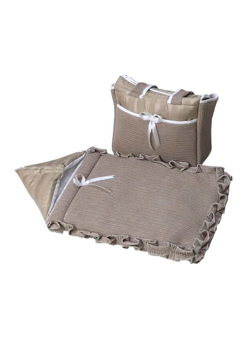 BABYCARA 2-Piece Set of Baby House and Diaper Bag 70x40cm - Image 2
