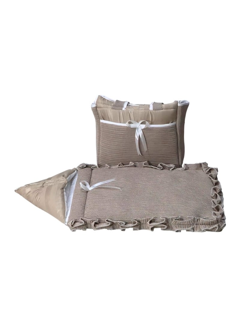 BABYCARA 2-Piece Set of Baby House and Diaper Bag 70x40cm - Image 3