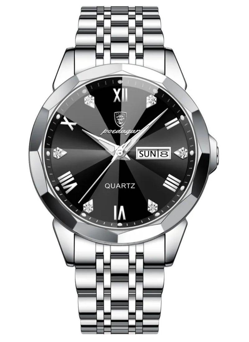POEDAGAR - Man Watch Waterproof Luminous Men's Watch Quartz，Men's Wrist Watches - Image 1