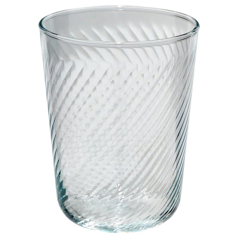 Baitique Slim Tumbler Glass, Smooth Outside/Textured Inside, Clear, 25 cl - Image 1