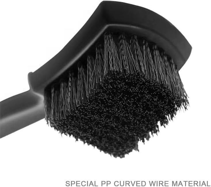 ICSTM Carpet Brushes for Cleaning, Scrub Brush for Floor Mats, Cleaning Brush for Car Interior and Home, Simple and Practical (1, Black) - Image 3