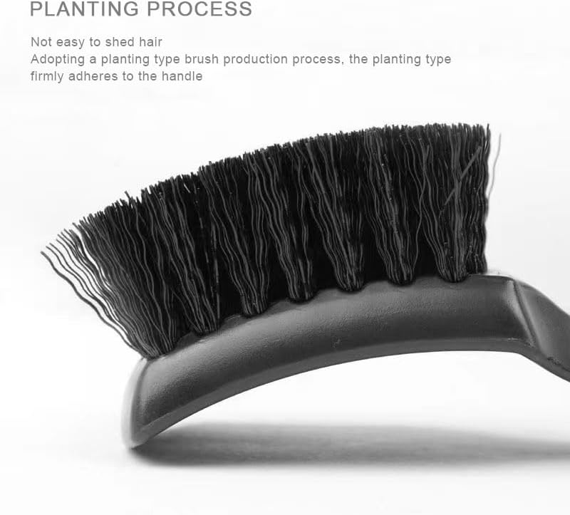 ICSTM Carpet Brushes for Cleaning, Scrub Brush for Floor Mats, Cleaning Brush for Car Interior and Home, Simple and Practical (1, Black) - Image 4