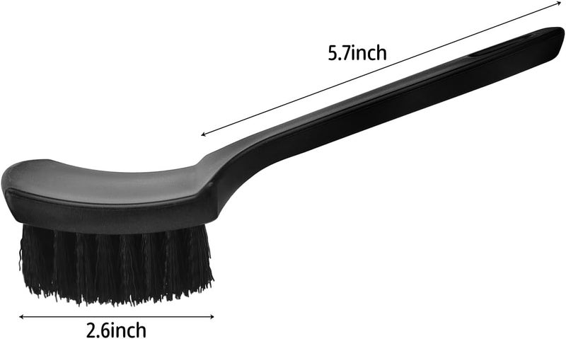 ICSTM Carpet Brushes for Cleaning, Scrub Brush for Floor Mats, Cleaning Brush for Car Interior and Home, Simple and Practical (1, Black) - Image 2