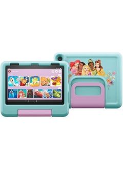 Disney tablet Fire HD 8 Kids con pantalla HD de 8 pulgadas para niños de 3 a 7 años, incluye garantía de 2 años sin preocupaciones funda apta para niños 32 GB azul (último lanzamiento)  - Image 1