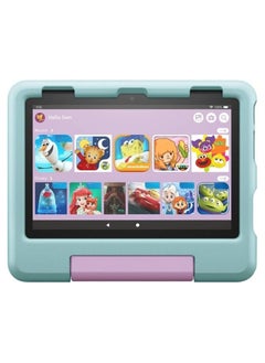 Disney tablet Fire HD 8 Kids con pantalla HD de 8 pulgadas para niños de 3 a 7 años, incluye garantía de 2 años sin preocupaciones funda apta para niños 32 GB azul (último lanzamiento)  - Image 3