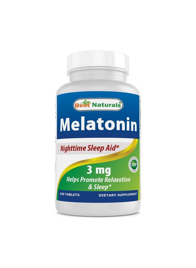 Best Naturals Best Naturals Melatonin 3mg 240 Tablets  - Image 1