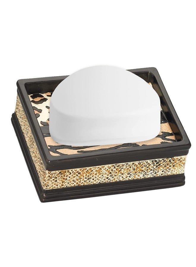 Popular Bath Soap Dish, Jezella Collection, Animal Print - Image 4