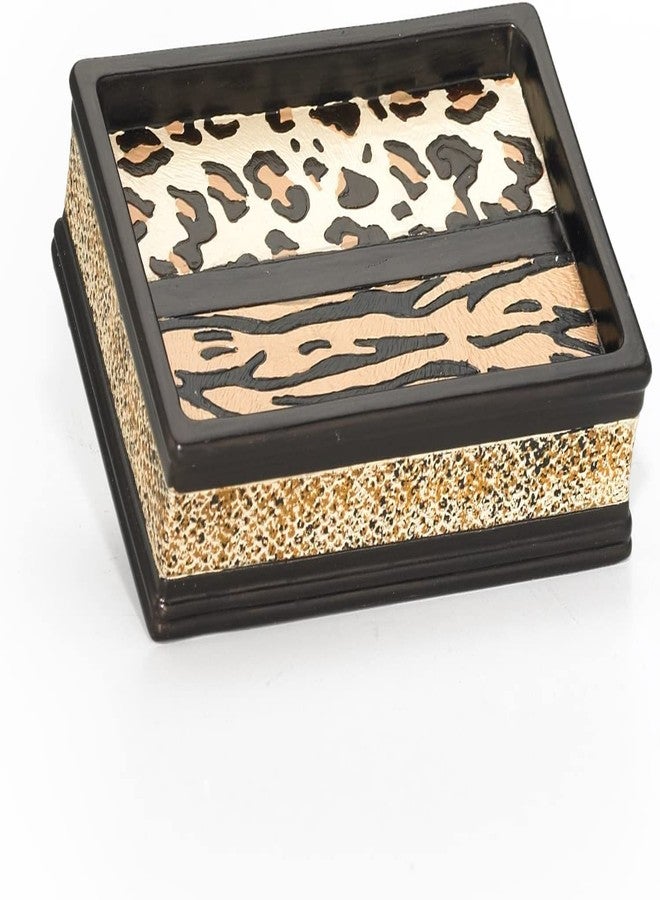 Popular Bath Soap Dish, Jezella Collection, Animal Print - Image 1
