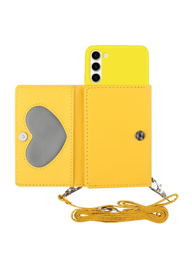 S-TOP Case For Samsung Galaxy S23+ 5G Crossbody Lanyard Wallet Card Bag Phone Case - Image 1