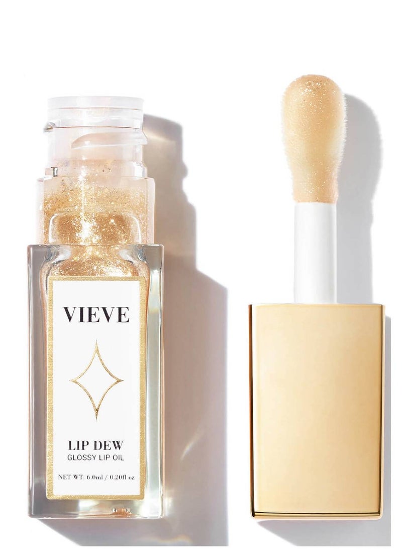 VIEVE Lip Dew Glossy Lip Oil-Original, 6ml - Image 1