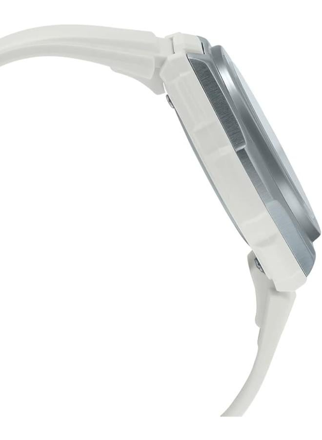 Casio Watch for Women LWA-300H-7EVDF Analog Resin Band White - Image 3