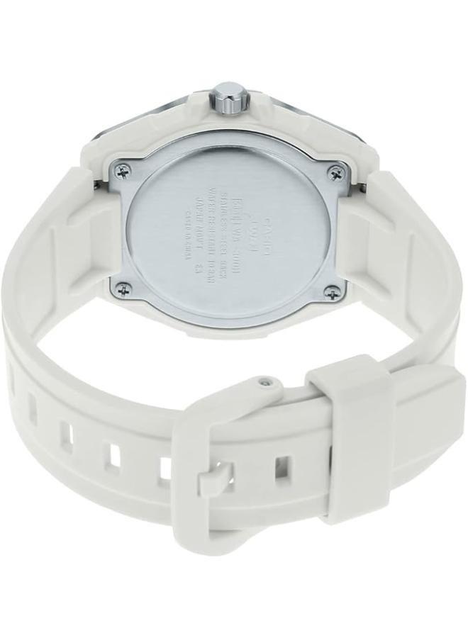 Casio Watch for Women LWA-300H-7EVDF Analog Resin Band White - Image 4