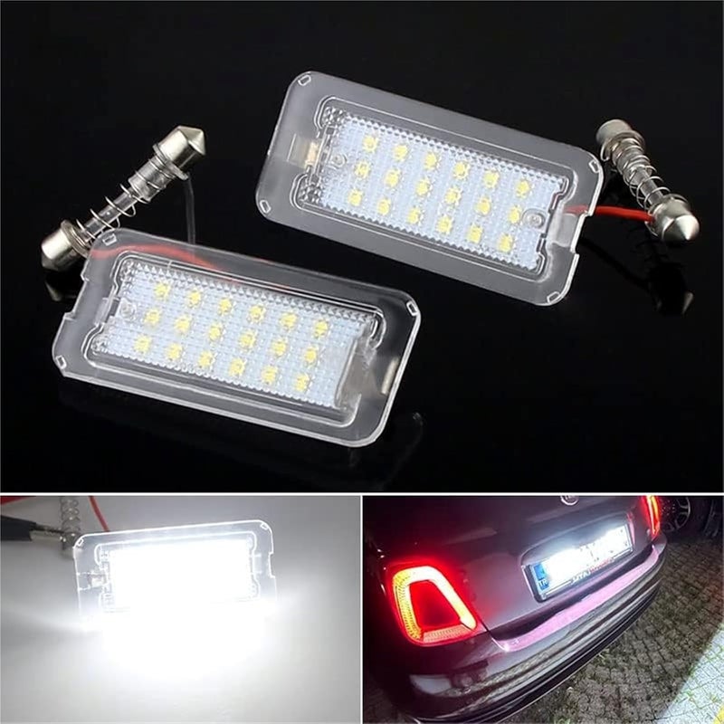 DEMULAX Xenon White License Plate Light for Fiat 500 - Image 3