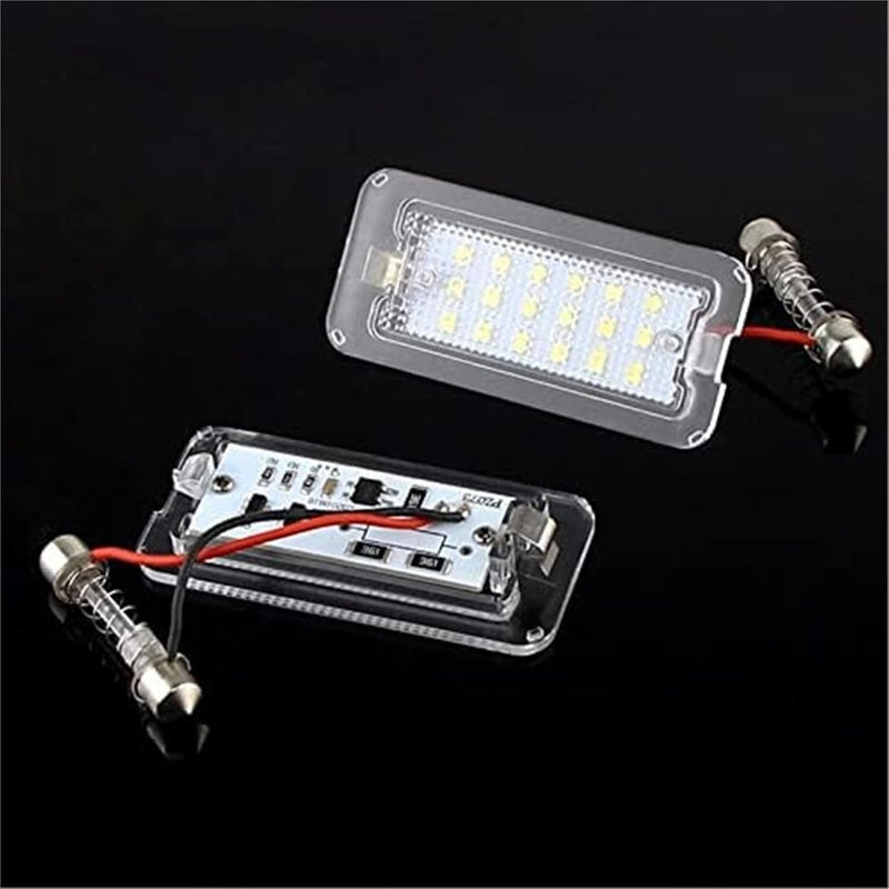 DEMULAX Xenon White License Plate Light for Fiat 500 - Image 1