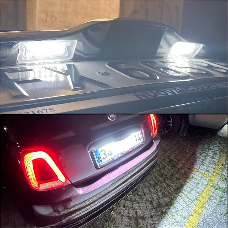 DEMULAX Xenon White License Plate Light for Fiat 500 - Image 5