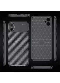 X-level Samsung Galaxy A05 4G Case Cover with Soft TPU Carbon Fiber Texture Anti-Scratch Shockproof Slim Anti-Drop Bumper Back Cover Comfortable Touch shell Phone Accessory for Galaxy A05  - Image 3