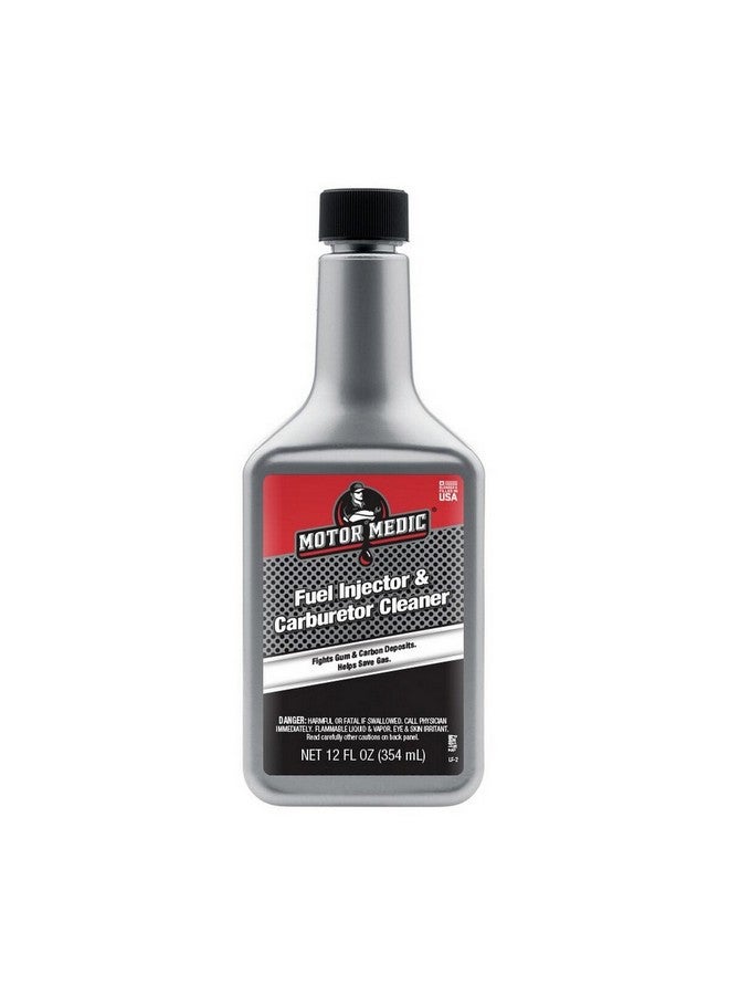 MOTOR MEDIC High Performance Fuel Injector and Carburetor Cleaner 12 oz M4912