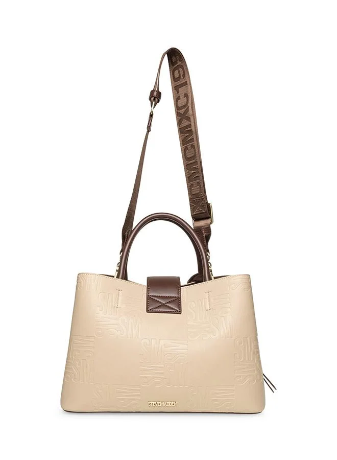 Steve Madden  Bkess Natural Women's Satchel Bag for Women | Best Price UAE