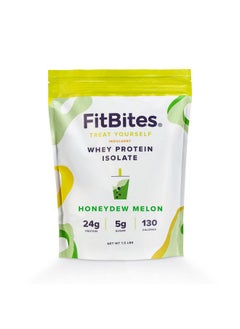 Fitbites Boba Tea Protein Whey Protein Isolate (Honeydew Melon), 5.9G Bcaas, Gluten Free, Low Sugar, Bubble Tea Protein Powder - pzsku/Z81211F13DE9E3ED97BF2Z/45/_/1728311548/1cea2ca3-4dd1-4754-aacc-f51e2ae09d0e