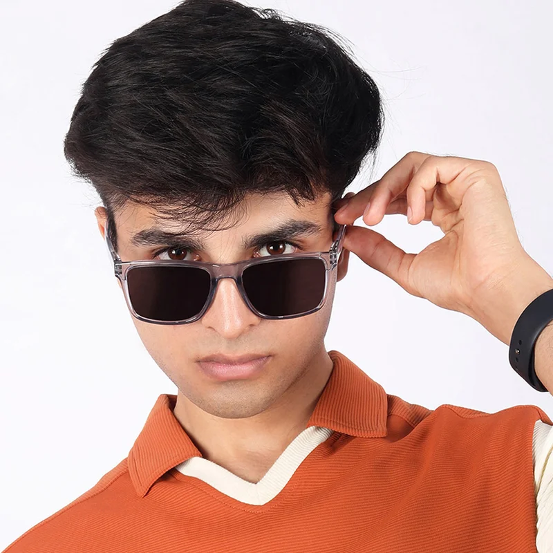 Woggles Polarized Square Sunglasses|100% UV Protection|Men & Women