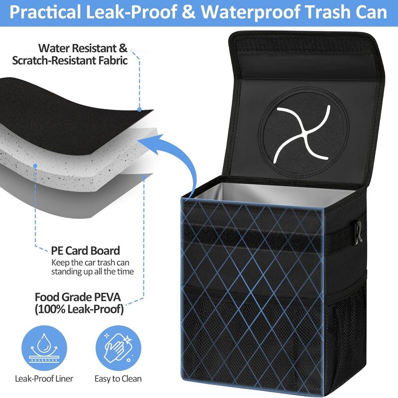Car Trash Bin Hanging Storage Bag - Image 3