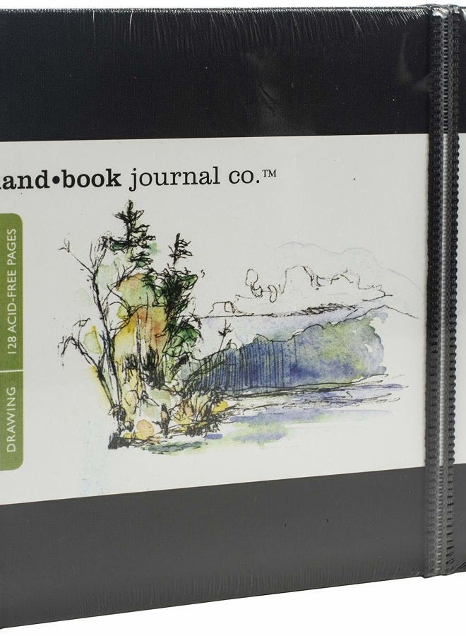 Speedball Travelogue Artist 厚手水彩ジャーナル 正方形 8-1/4 x 8-1/4インチ : Handbook Journal Co. Artist Watercolor Sketchbook