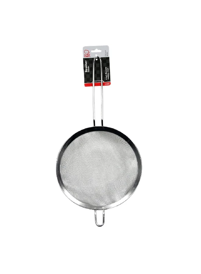 Chef Craft Dishwasher Safe Stainless Steel Mesh Strainer Chrome 8 Inch 21883
