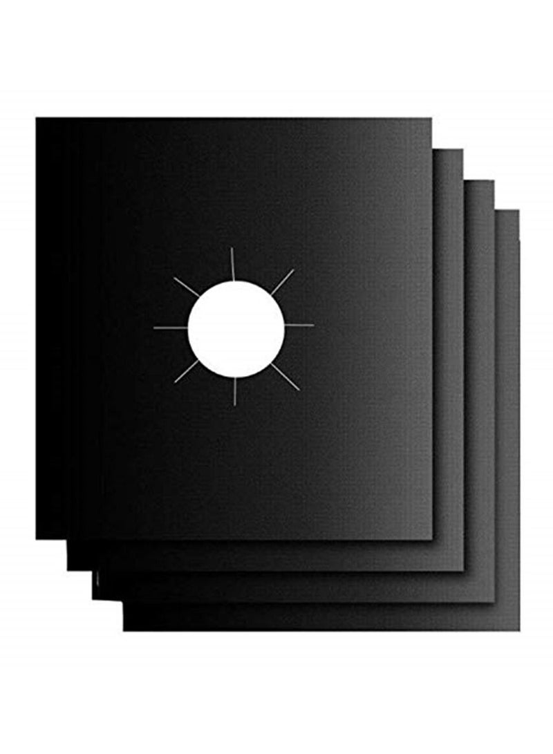 Reusable Gas Stove Burner Covers (4 Pieces) - Image 1