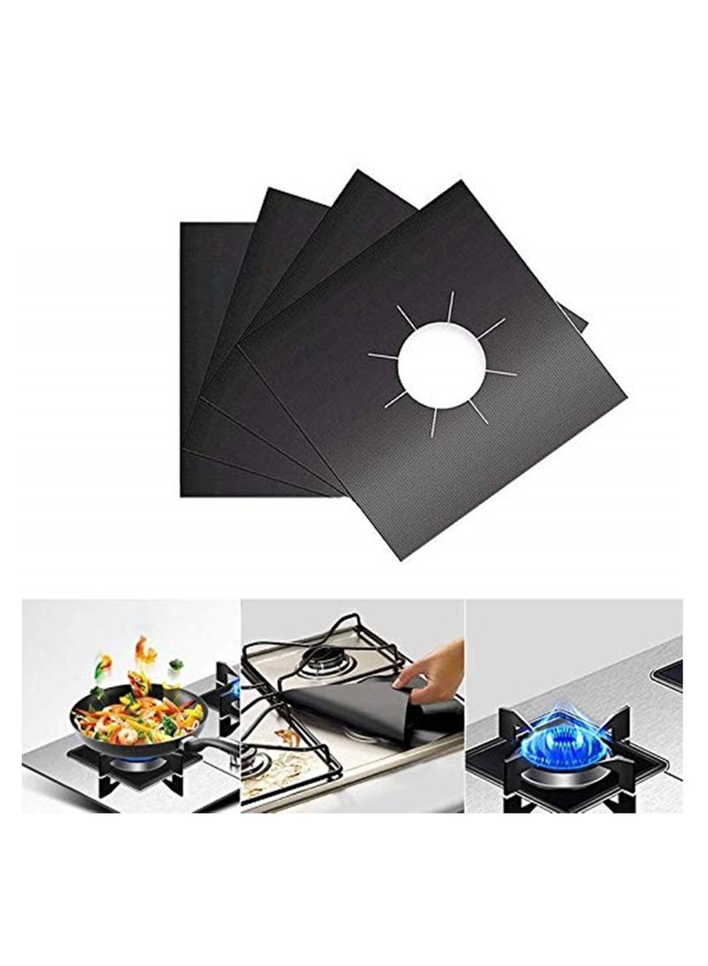 Reusable Gas Stove Burner Covers (4 Pieces) - Image 2