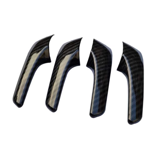 ruihe 4pc Carbon Fiber Color Inner Door Open Handle Cover Trim Fit for Highlander Camry RAV4 Hilux - Image 3