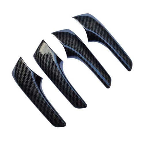 ruihe 4pc Carbon Fiber Color Inner Door Open Handle Cover Trim Fit for Highlander Camry RAV4 Hilux - Image 5
