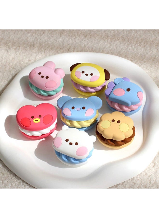 BT21 Minini Macaron Tata Keyring Key Holder  - Image 4