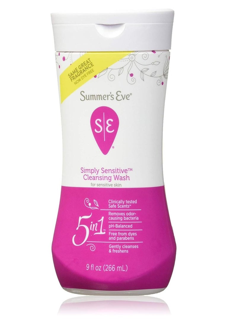 Summer's Eve Simply Sensitive Cleansing Wash 9 fl oz - Image 2
