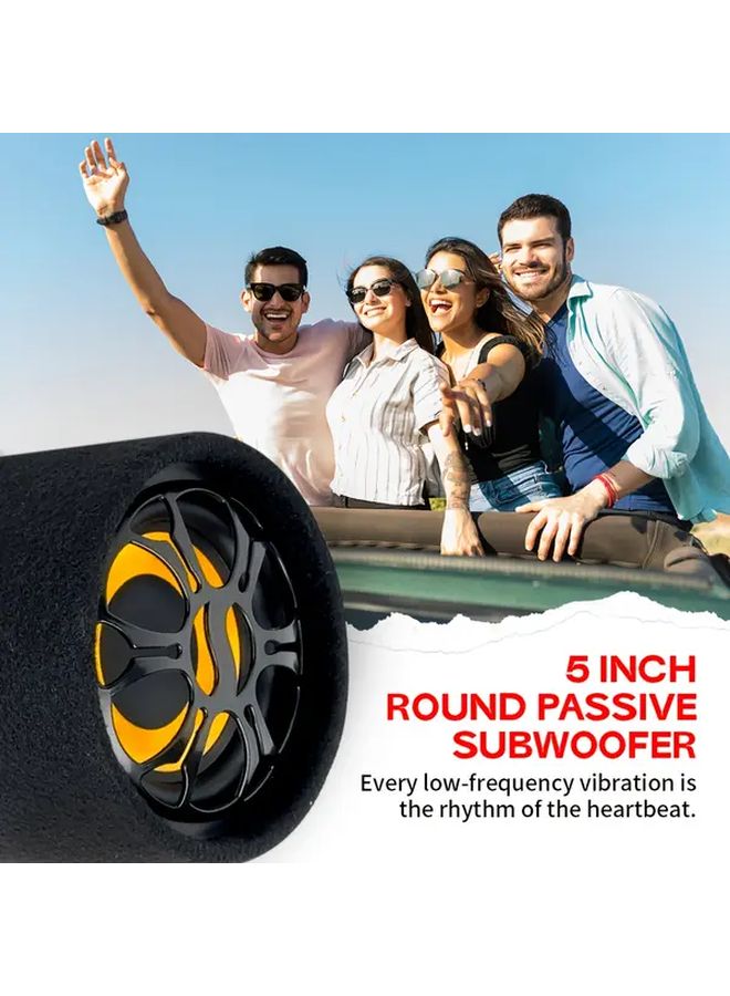 5 بوصة ساب ووفر سلبي 250 واط أقصى طاقة حوض مطاطي جهير صوت محسّن جودة الصوت - Image 4