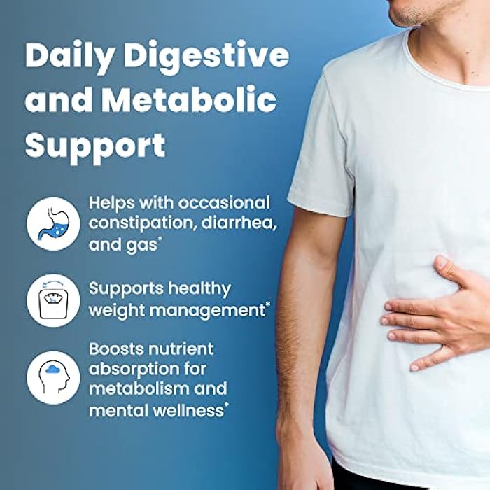 Ombre Metabolic Booster Probiotic - Supports Metabolism, Healthy Weight Management & Digestion - Energy & Gut Health Supplement for Women and Men - 10 Billion CFU, Prebiotic Fiber, Vegan, 30 Servings - Image 2