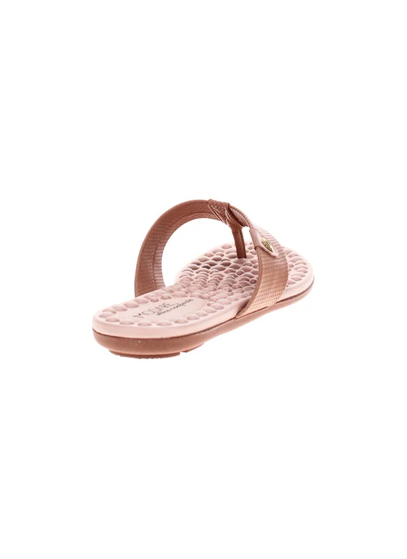 مودار Modare Ladies Flat Sandals Tan | Made In Brazil