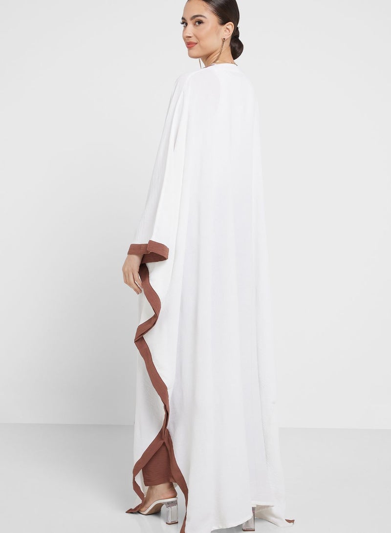 Khizana Chuck On Layering Jacket & Flared Pant Set - Image 2