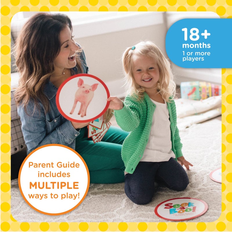 MindWare Seek-a-Boo Seek and Find Memory Game and Toddler Flash Cards Matching Game - Image 3