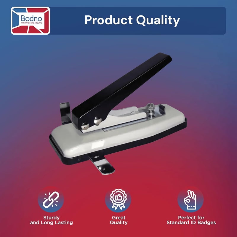 Bodno Hand held ID Card Slot Punch (Works with All PVC Cards and ID Card Printers) - Image 4