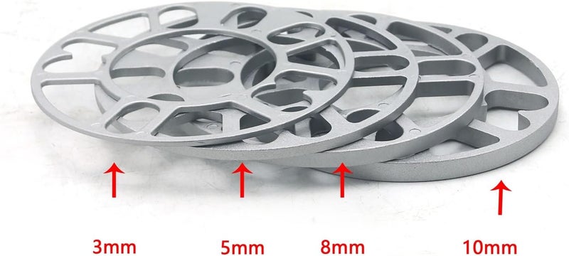 Wivplex Aluminum Universal Car Wheel Spacer Shims - Image 3