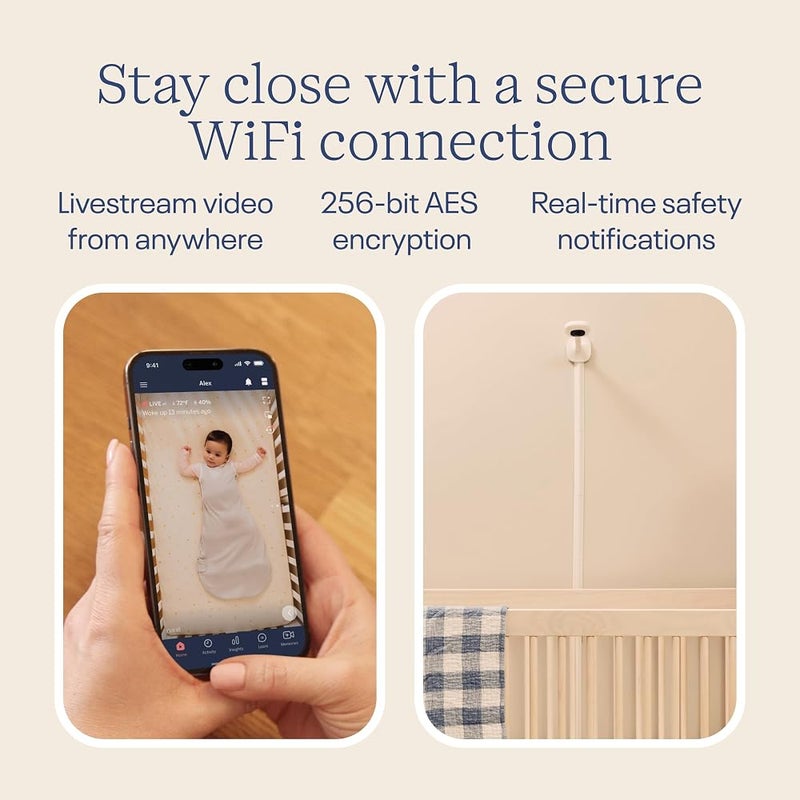 Nanit Pro Smart Baby Monitor & Wall Mount - Image 4